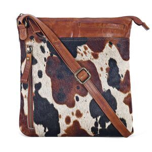 7921 Leather Crossbody Bags - Sling Handbags - Medium Cross body Purses